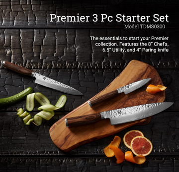 Shun Premier Knife Starter Set, 3-Piece